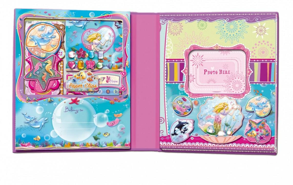 Pulio Scrapbook Pecoware dekoravimo rinkinys - Mermaid