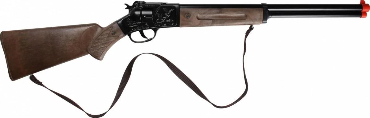 Pulio Strzelba kowbojska metalo sp. 12 naboi Gonher