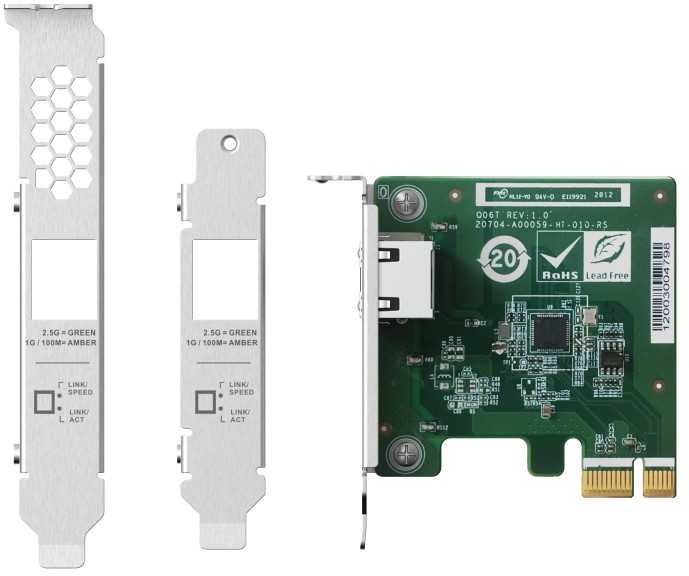 Tinklo kortelė Qnap QXG-2G1T-I225