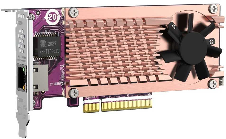 QNAP QM2 CARD sąsajos plokštės / adapteris, vidinė PCIe