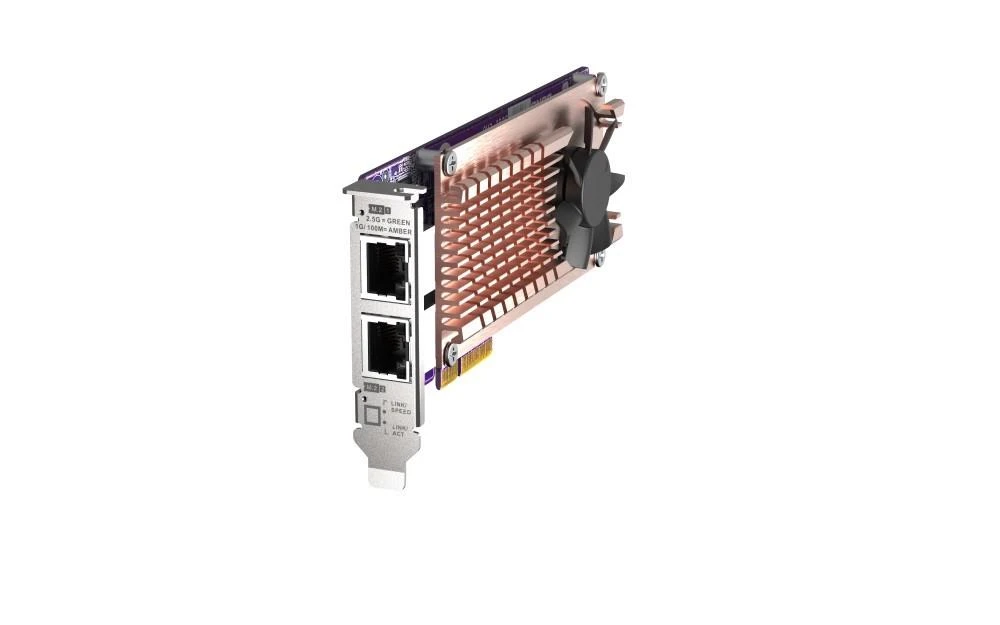 QNAP QM2-2P2G2T tinklo plokštė Vidinis Ethernet 2500 Mbit/s