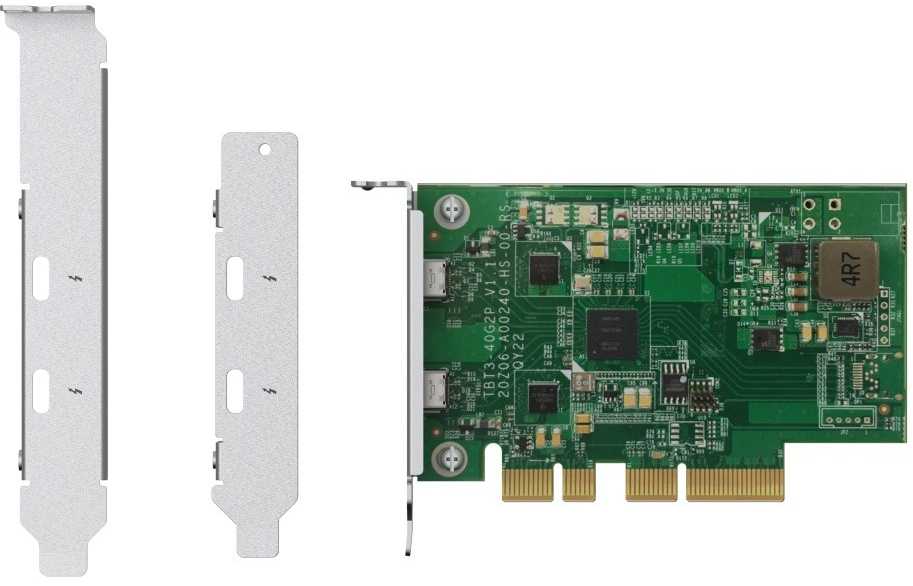 Qnap Systems QNAP QXP-T32P Dviejų prievadų Thunderbolt 3 išplėtimo plokštė