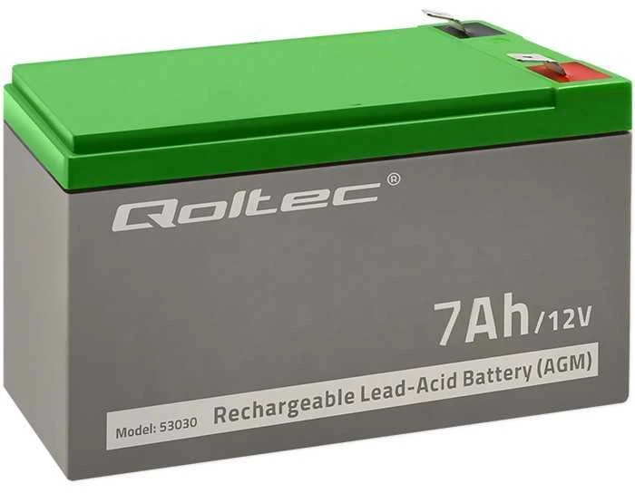 QOLTEC 53030 Gel baterija 12V 7Ah max.72A AGM
