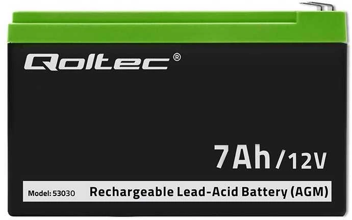 QOLTEC 53030 Gel baterija 12V 7Ah max.72A AGM