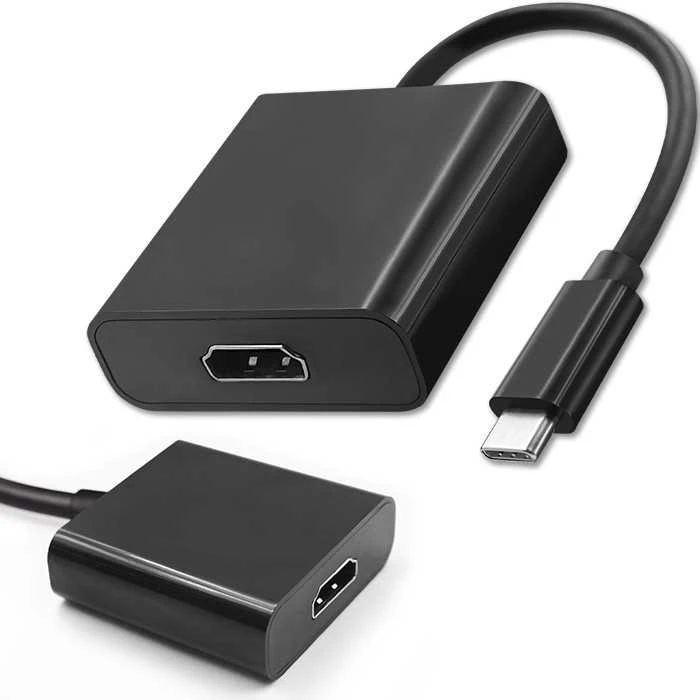 QOLTEC 50375 Qoltec USB adapteris tipas C vyriškas / HDMI moteriškas 4K 23cm