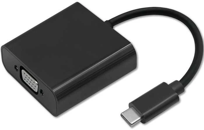 QOLTEC 50376 USB 3.1 adapteris C tipo vyriškas / VGA moteriškas 1080P 23cm