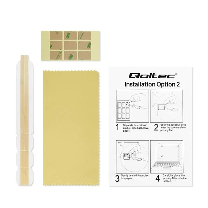 Qoltec Privatumo filtrai RODO | 27'' | 16:9