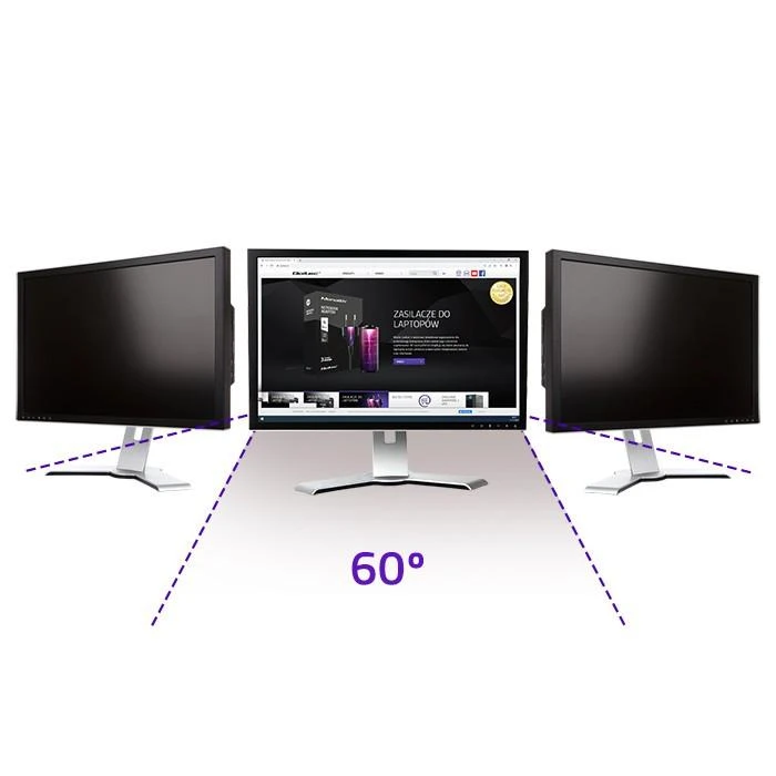 Qoltec Privatumo filtrai RODO | 27'' | 16:9