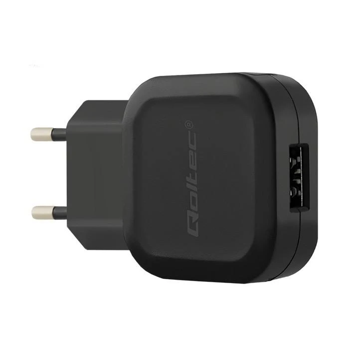 QOLTEC 50184 AC adapter for Išmanusis telefonas/Planšetė 12W 5V 2.4A USB + USB typC