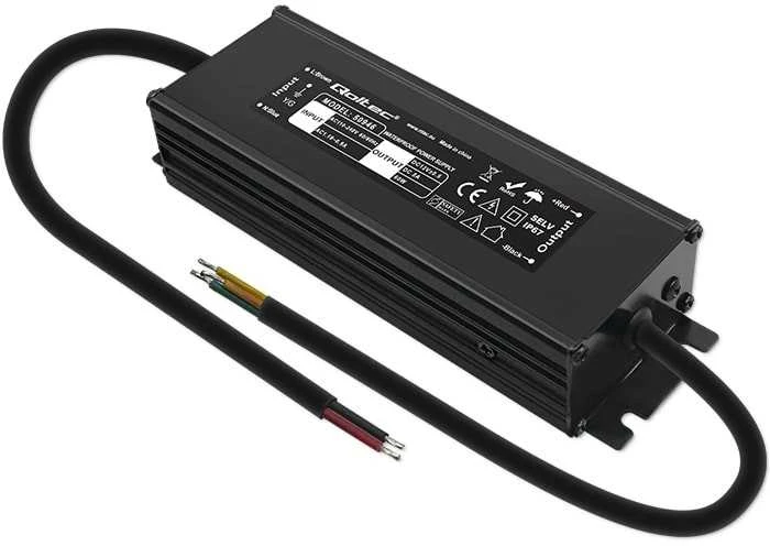 Qoltec Maitinimo šaltinis impulsowy LED IP67 | 60W | 12V | 5A | Wodoodporny