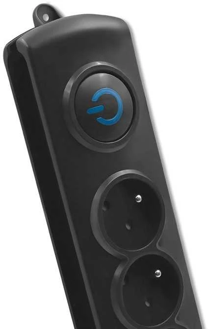QOLTEC 50104 Viršįtampių apsauga 4 maitinimo lizdas 1,5m