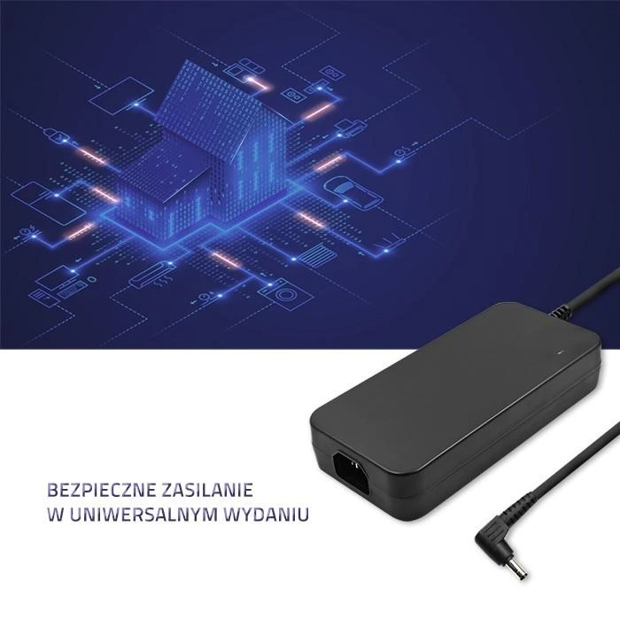 QOLTEC 51531 Nešiojamas kompiuteris AC maitinimo adapteris Qoltec Asus 150W 19.5V 7.7A 5.5 2.5