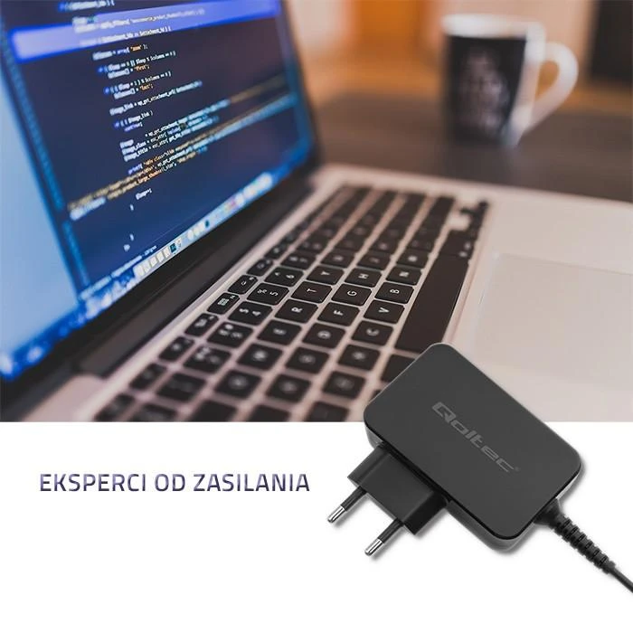 QOLTEC 52393 Maitinimo adapteris, skirtas Lenovo 45W 20V 2.25A 4.0x1.7