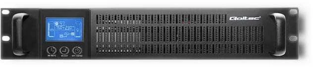 QOLTEC 53947 Nepertraukiamo maitinimo šaltinis UPS RACK 3KVA 2400 W LCD