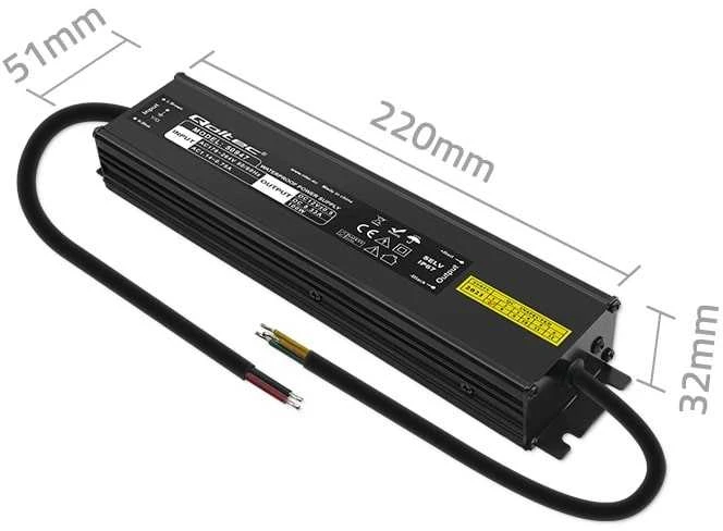 QOLTEC 50947 Impulsinis maitinimo šaltinis LED IP67 100W 12V 8.3A