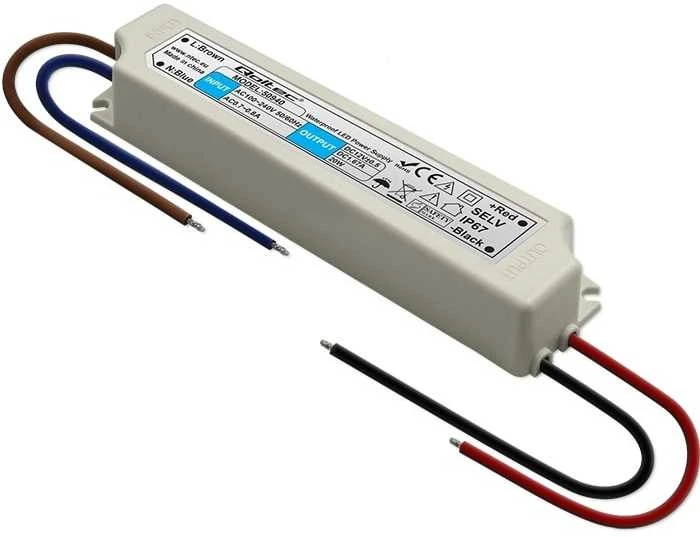 QOLTEC 50940 Qoltec Impulse maitinimo šaltinis IP67 100V-240V 20W 12V 1.6A
