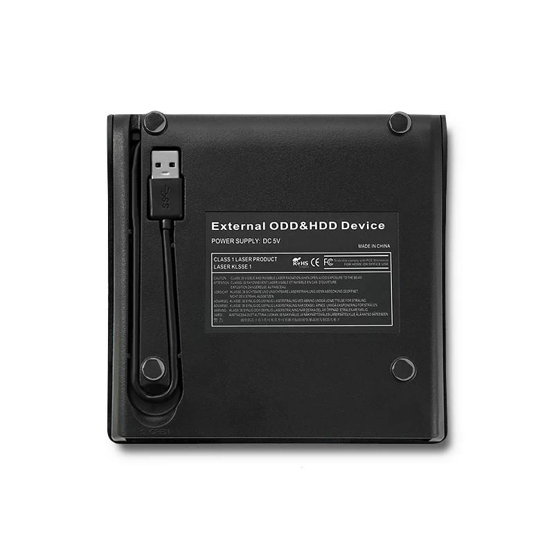 QOLTEC 51867 Qoltec išorinis USB 3.0 12,7 mm SATA optinio disko dėklas