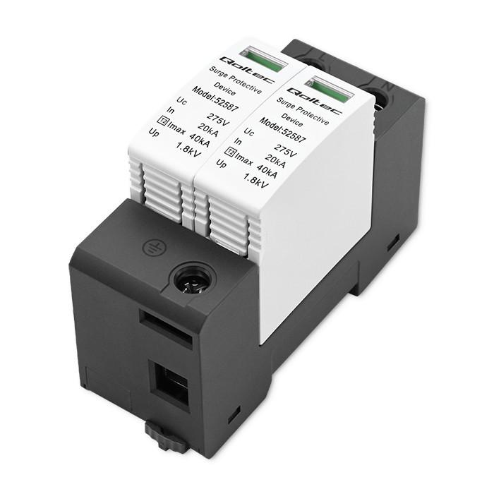 QOLTEC 52587 kintamosios srovės viršįtampio iškroviklis / 2P / 275V / T2 / BC