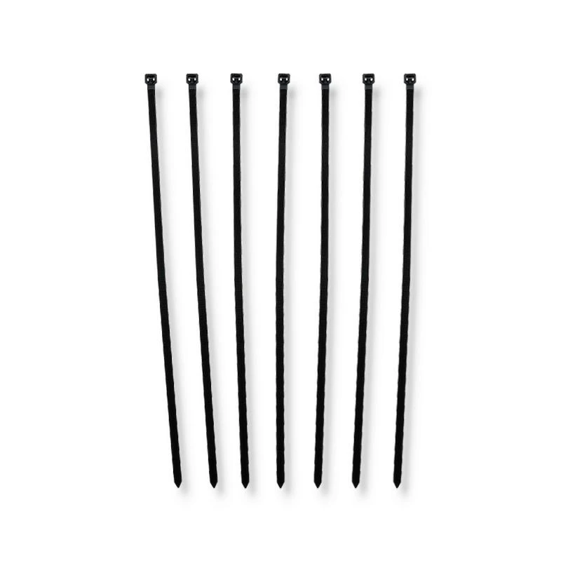 Qoltec saviblokavimo nailoninis kabelių tvirtiklis 7.2x350mm juodas 50 vnt