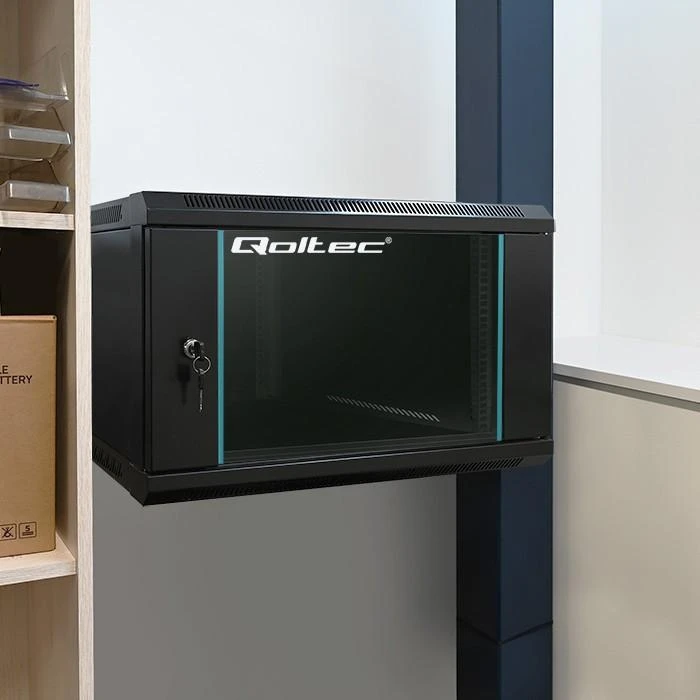 QOLTEC 54467 Rack spintelė 19 colių 4U 600x635mm