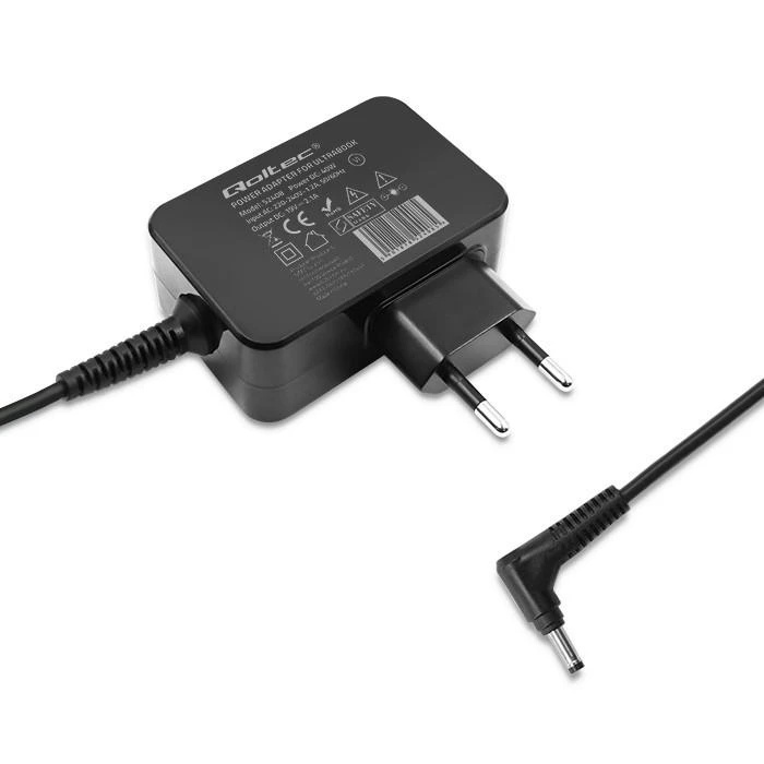 QOLTEC 52408 Maitinimo šaltinis Samsung 40W ultrabook / 19V / 2.1A / 3.0x1.0