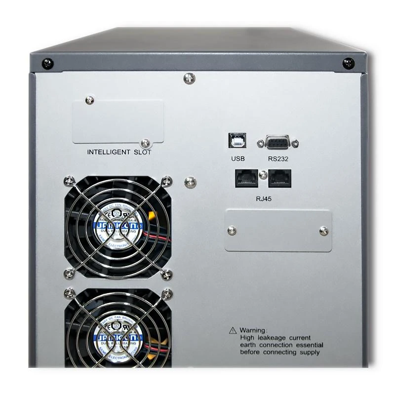 QOLTEC 53044 Qoltec Nepertraukiamas maitinimo šaltinis On-line 10KVA 8kW LCD USB
