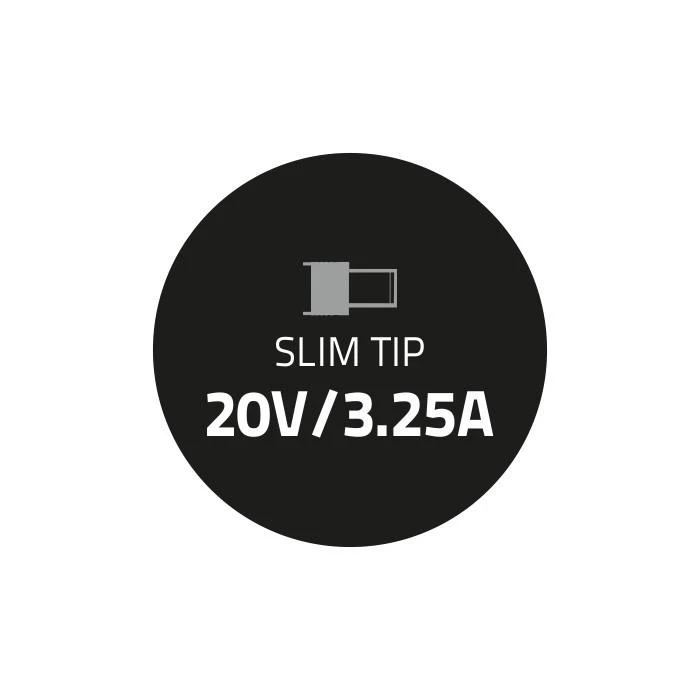 QOLTEC 50053 Nešiojamas kompiuteris Kintamosios srovės adapteris Lenovo 65W 20V 3.25A Plonas antgalis + maitinimo laidas