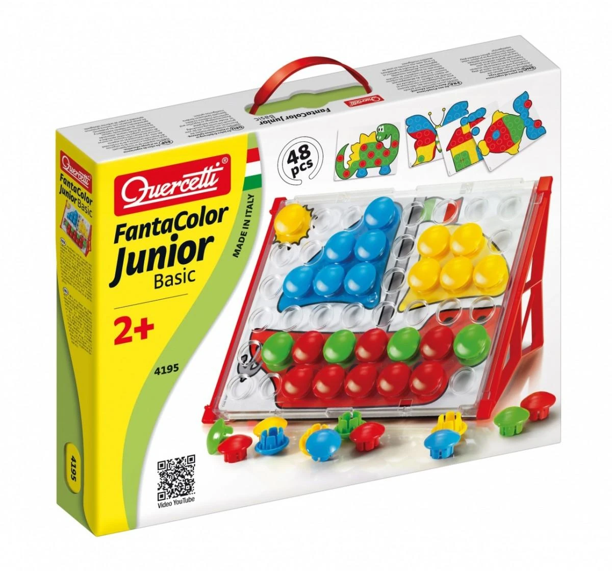 Quercetti mozaika "Fantacolor Junior Basic" 4195