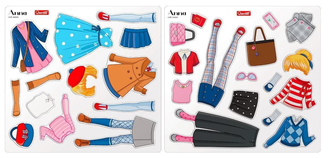 Quercetti QUERCETTI MAGNETIC FASHION GERIAUSI DRAUGAI
