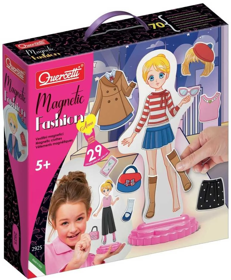 Magnetinė dėlionė Quercetti Magnetic Fashion Anna