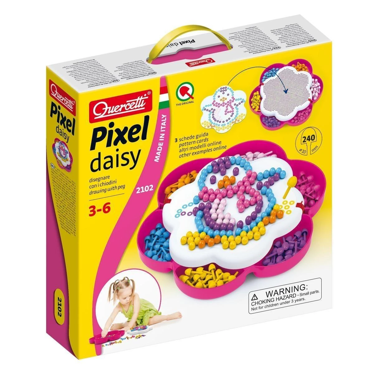 Quercetti mozaika "Pixel Daisy" 2102