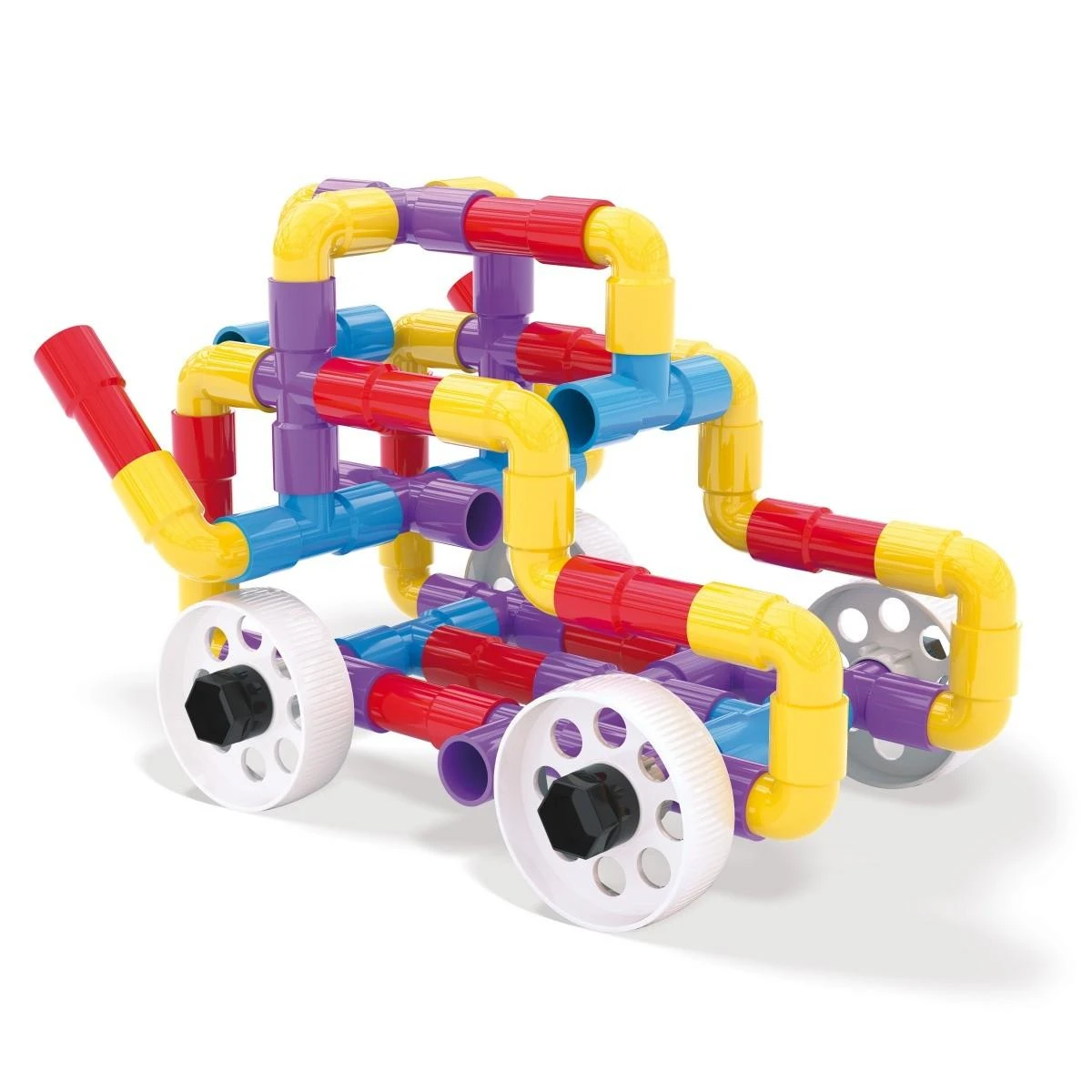 Quercetti Tubation Wheels Pipe blocks - Edukacinis Žaislas