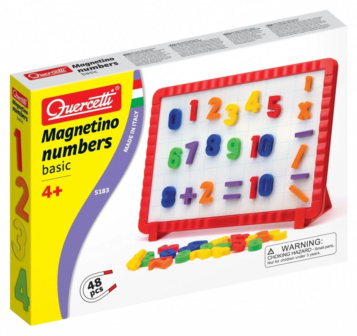 Quercetti Magnetino Numbers - Edukacinis Žaislas