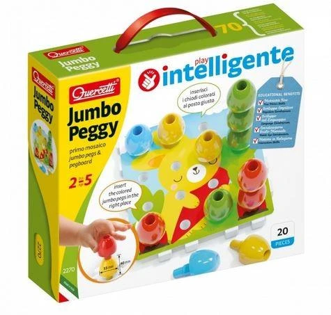 Quercetti Mozaika Jumbo Peggy I- Edukacinis Žaislas