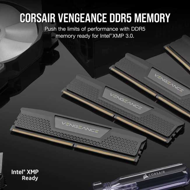 RAM „Corsair Vengeance“ 16 GB [1 x 16 GB 5200 MHz CL40 DIMM]