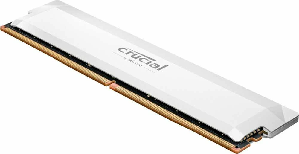 RAM „Crucial Pro Overclocking“ 64 GB [2 x 32 GB 6000 MHz DDR5 CL40 UDIMM] balta