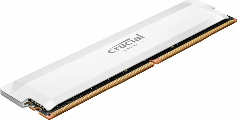 RAM „Crucial Pro Overclocking“ 64 GB [2 x 32 GB 6400 MHz DDR5 CL40 UDIMM] balta