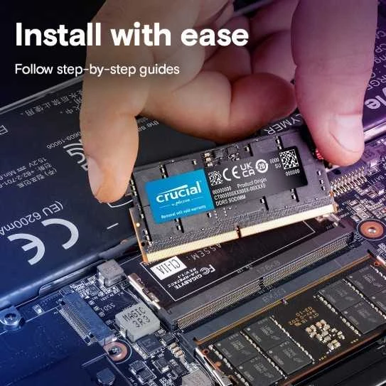 RAM Crucial 16GB [2x8GB 5600MHz DDR5 CL46 SODIMM]
