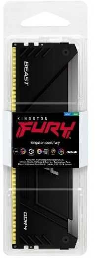 RAM „Kingston KF436C18BB2A/16“ 16 GB 3600 MT/s DDR4 CL18 DIMM FURY Beast RGB | „Kingston“