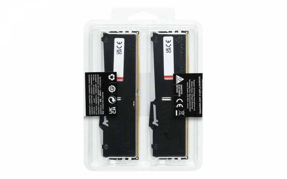 Kingston FURY Beast DDR5 atminties komplektas pakuotėje