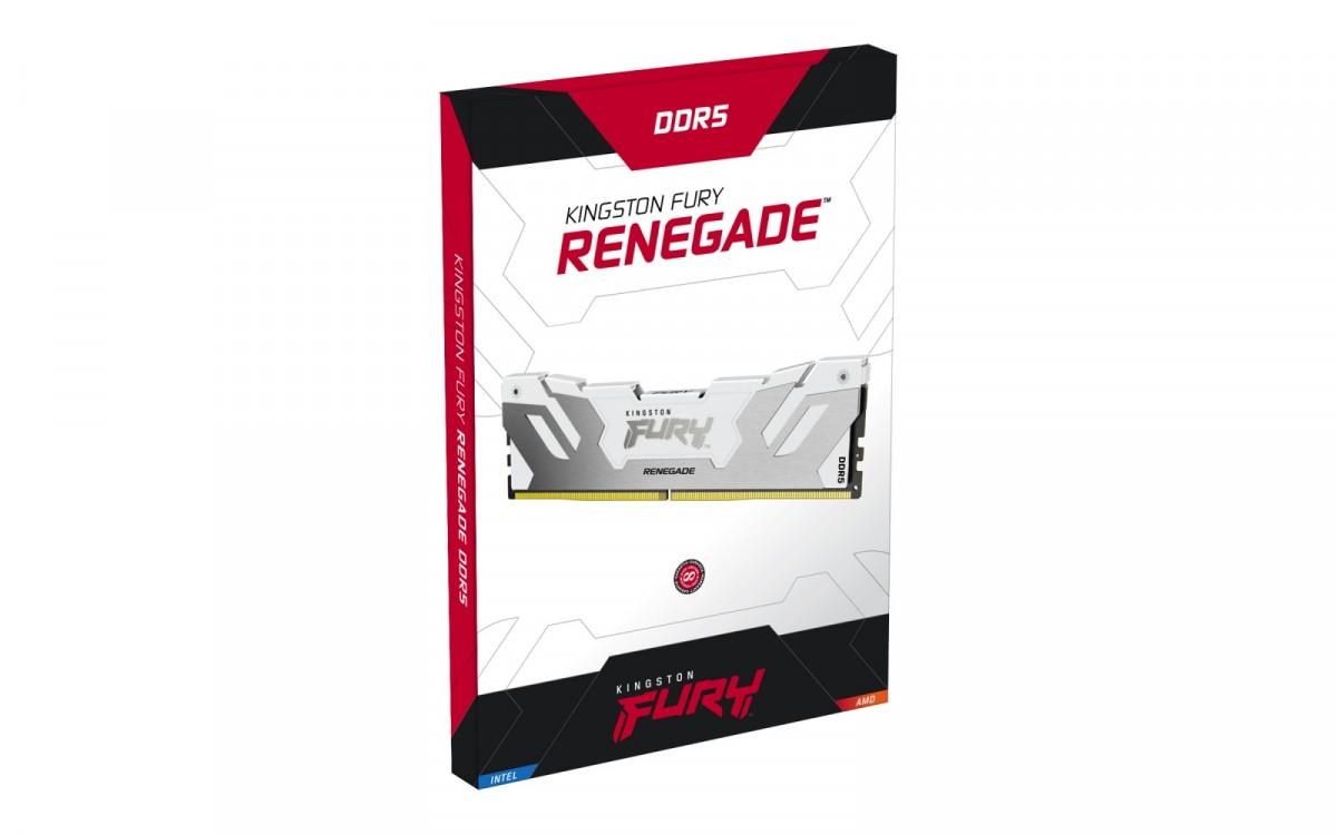 RAM Kingston KF564C32RWK2-32 32GB 6400MT/s DDR5 CL32 DIMM (Kit of 2) FURY Renegade Baltas XMP | Kingstonas