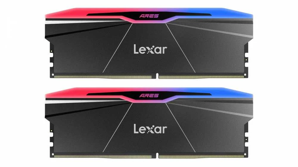 RAM Lexar | ARES | 32 rinkinių rinkinys (16 GB x 2) GB | DDR5 | 6000 MHz | Kompiuteriai/serveriai | Registracijos Nr. | ECC Nr.