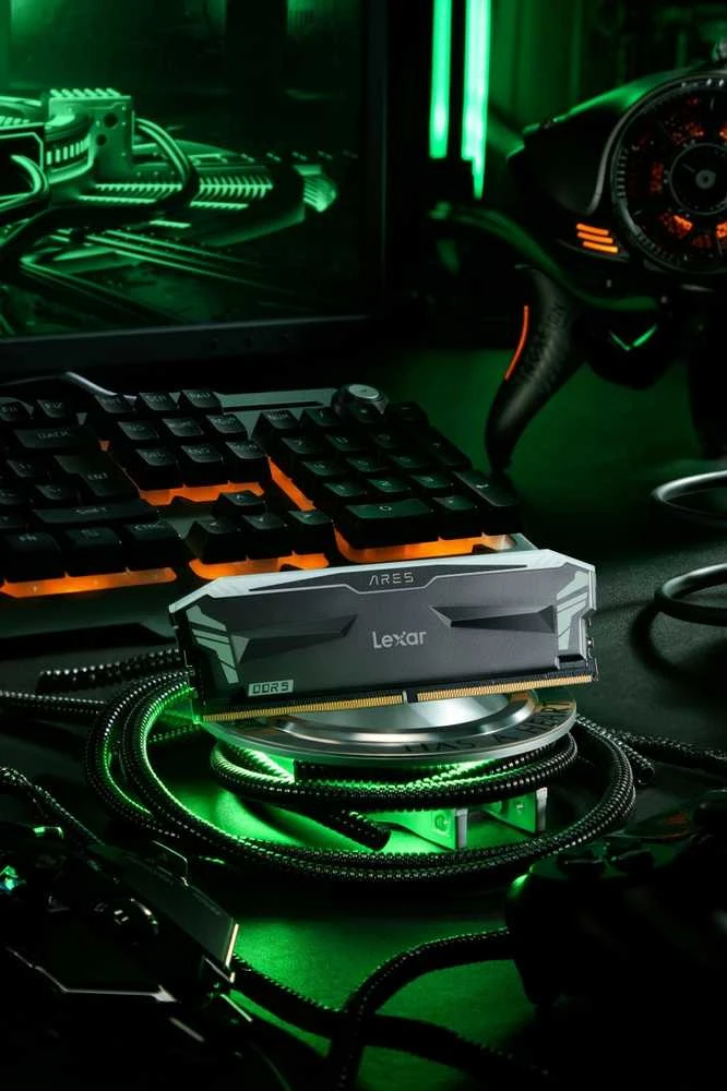 RAM Lexar | Darbalaukio atmintis | ARES | 32 komplektas (16GBx2) GB | DDR5 | 6800 MHz | PC/serveris | Registracijos Nr. | ECC Nr