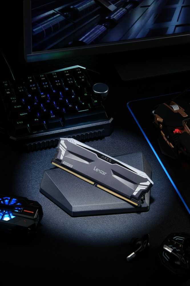 RAM Lexar | Darbalaukio atmintis | ARES | 32 komplektas (16GBx2) GB | DDR5 | 7200 MHz | PC/serveris | Registracijos Nr. | ECC Nr