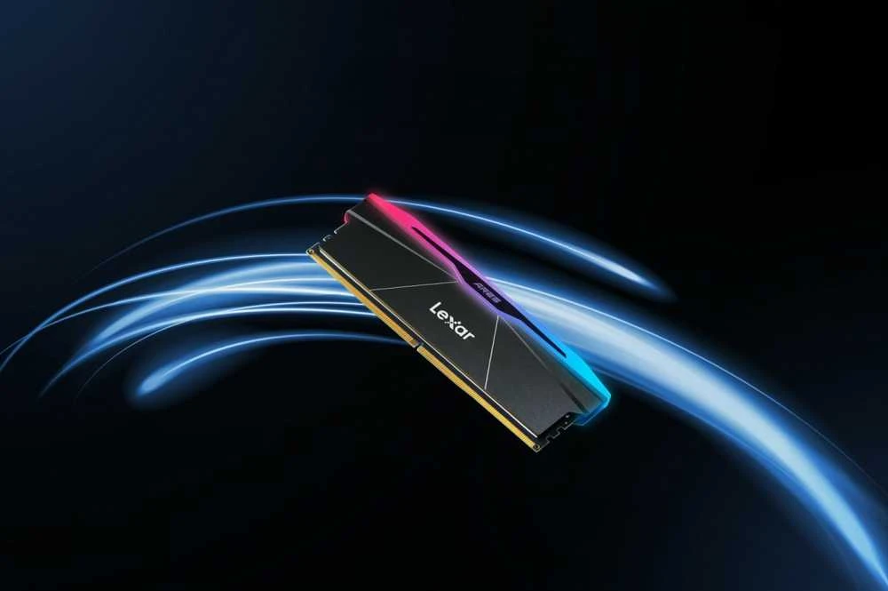 RAM „Lexar ARES RGB“ 32 GB (2 x 16 GB) DDR5 6000 MHz CL28 atmintis