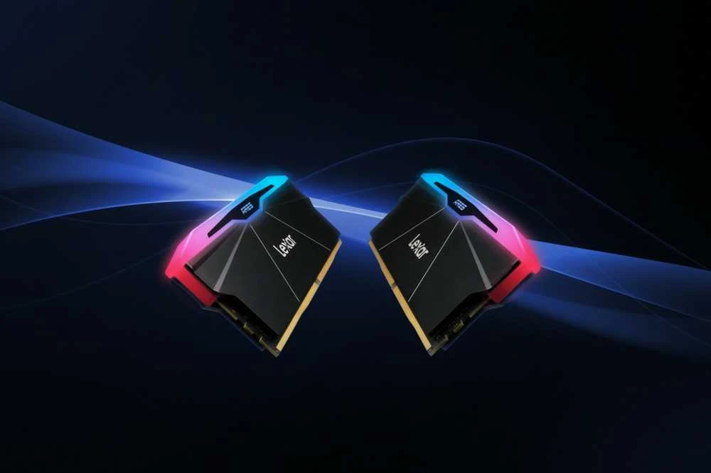 RAM „Lexar ARES RGB“ 32 GB (2 x 16 GB) DDR5 6000 MHz CL28 atmintis