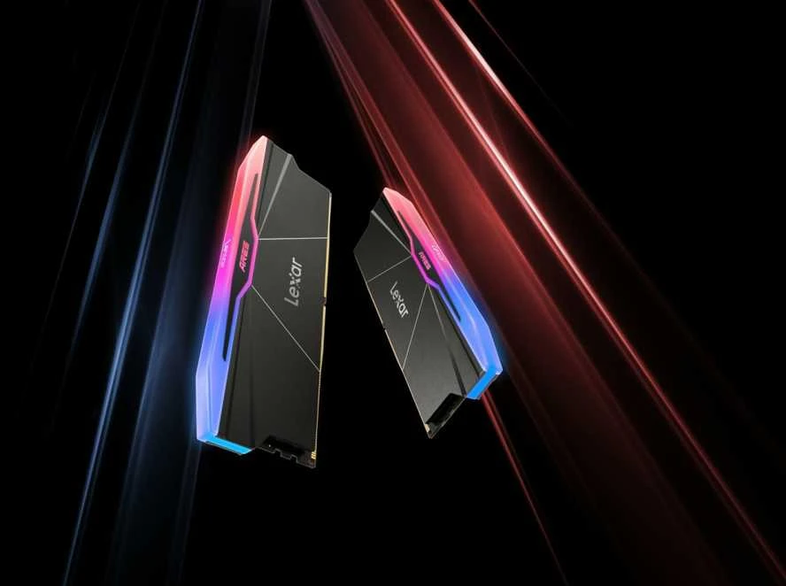 RAM „Lexar ARES RGB“ 32 GB (2 x 16 GB) DDR5 6000 MHz CL28 atmintis