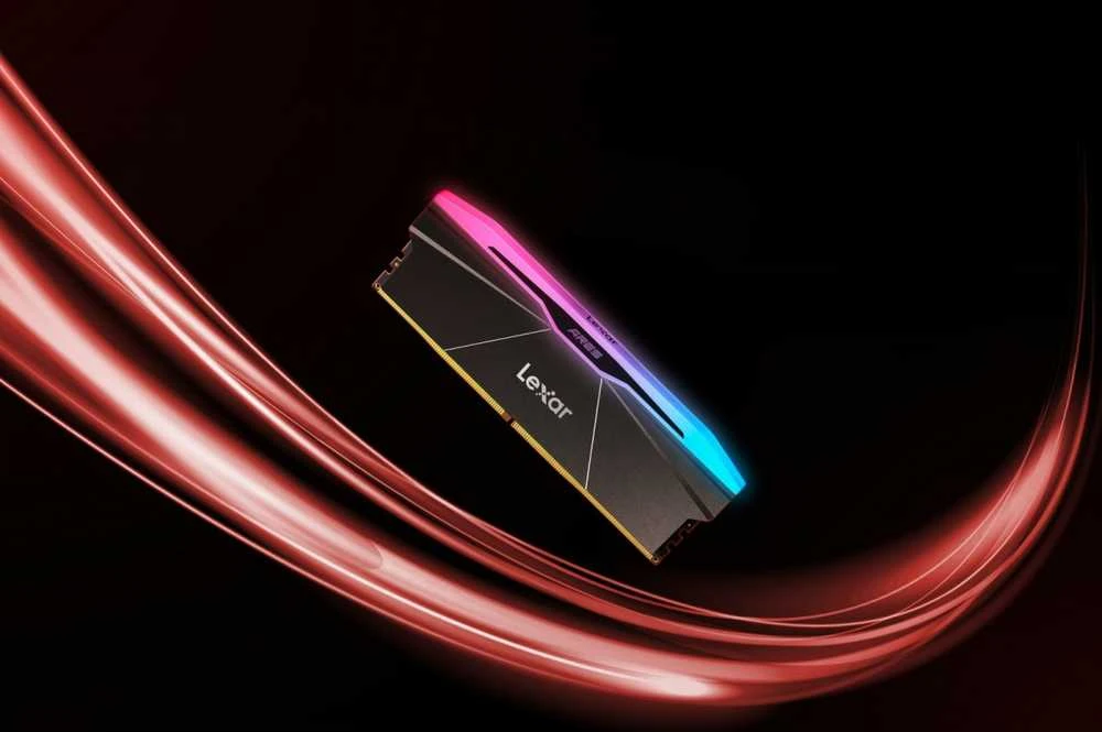 RAM „Lexar ARES RGB“ 32 GB (2 x 16 GB) DDR5 6000 MHz CL28 atmintis