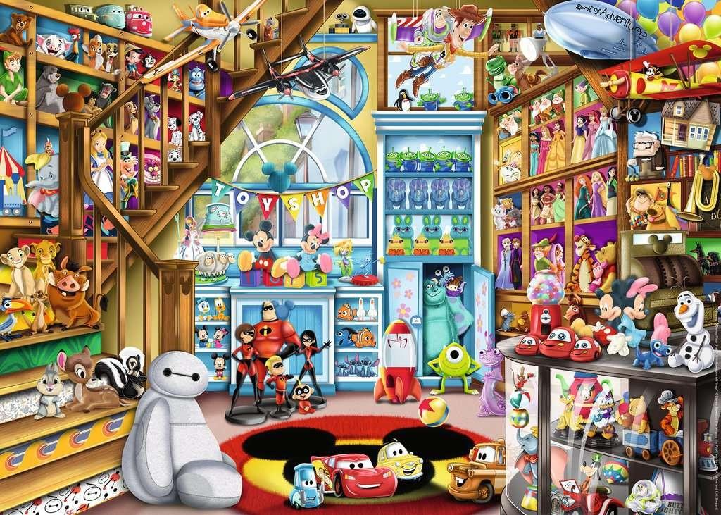 Ravensburger Dėlionė 1000 vnt. - Disney pasaulis aprašymas - Prekės nuotrauka