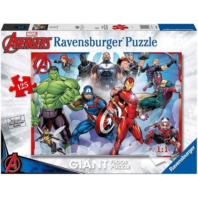 Ravensburger Dėlionė 125 vnt. - Keršytojai (The Avengers) aprašymas - Prekės nuotrauka